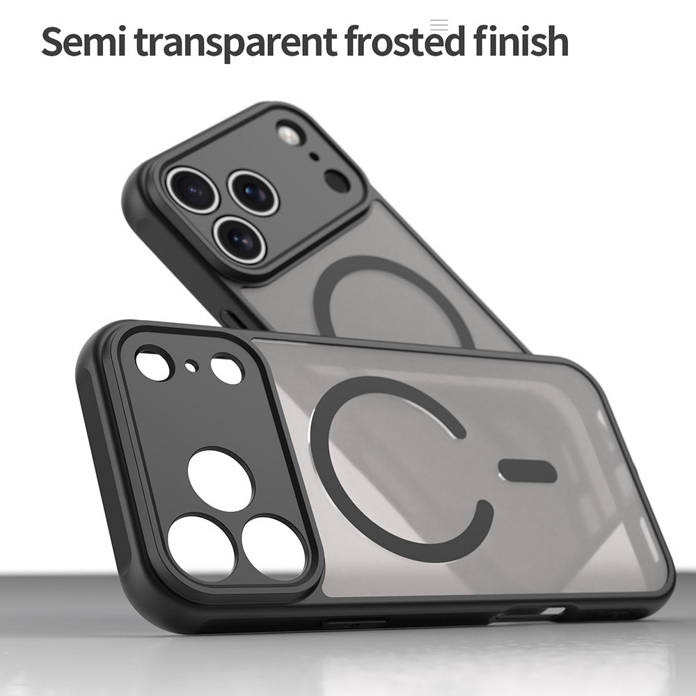 Θήκη MagSafe για Apple iPhone 18 Pro Max / 17 Pro Max, Techsuit, HaloFrost II, Μαύρη