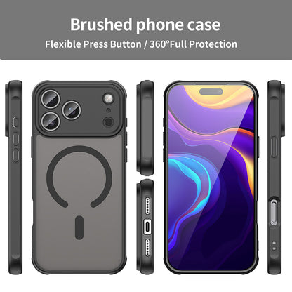 Θήκη MagSafe για Apple iPhone 18 Pro Max / 17 Pro Max, Techsuit, HaloFrost II, Μαύρη