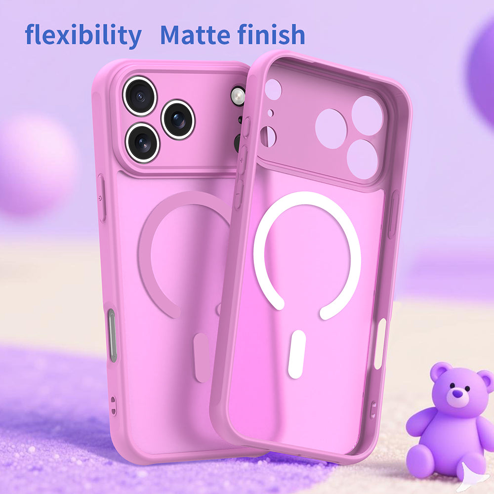 Θήκη MagSafe για Apple iPhone 18 Pro Max / 17 Pro Max, Techsuit, HaloFrost II, Πορτοκαλί