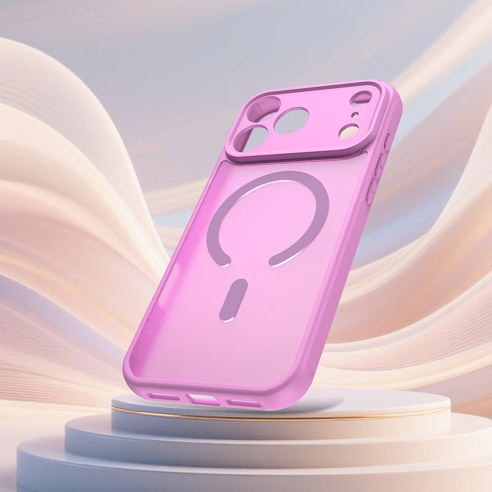 Θήκη MagSafe για Apple iPhone 18 Pro Max / 17 Pro Max, Techsuit, HaloFrost II, Πορτοκαλί