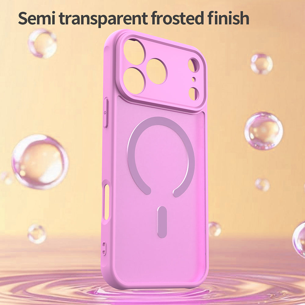 Θήκη MagSafe για Apple iPhone 18 Pro Max / 17 Pro Max, Techsuit, HaloFrost II, Πορτοκαλί