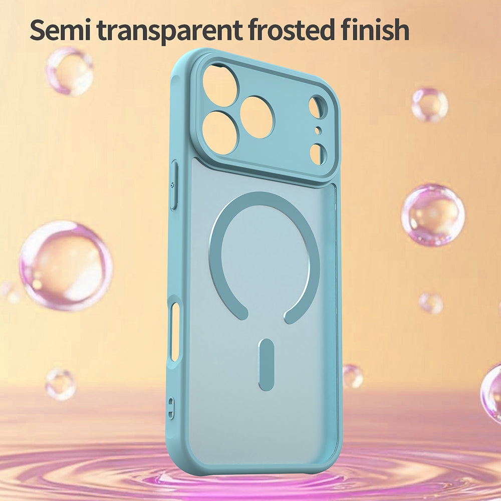 Θήκη MagSafe για Apple iPhone 18 Pro Max / 17 Pro Max, Techsuit, HaloFrost II, Ανοιχτό Πράσινο