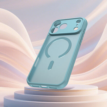 Θήκη MagSafe για Apple iPhone 18 Pro Max / 17 Pro Max, Techsuit, HaloFrost II, Ανοιχτό Πράσινο