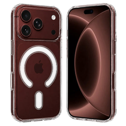 Θήκη MagSafe για Apple iPhone 18 Pro Max / 17 Pro Max, Techsuit, Pro, Διαφανής