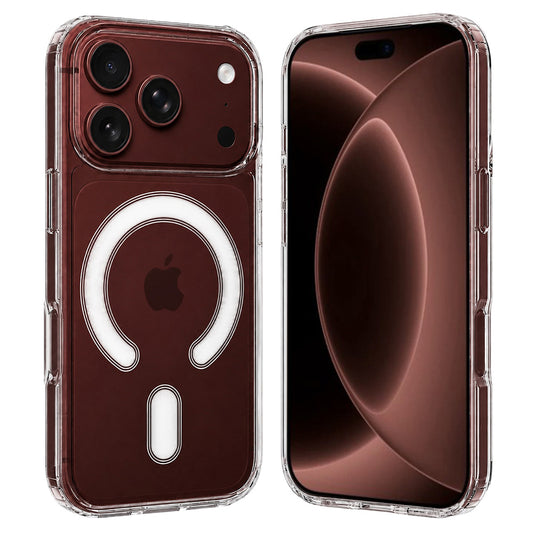 Θήκη MagSafe για Apple iPhone 18 Pro Max / 17 Pro Max, Techsuit, Pro, Διαφανής