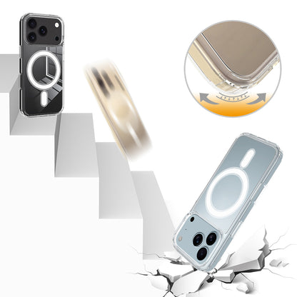 Θήκη MagSafe για Apple iPhone 18 Pro Max / 17 Pro Max, Techsuit, Pro, Διαφανής