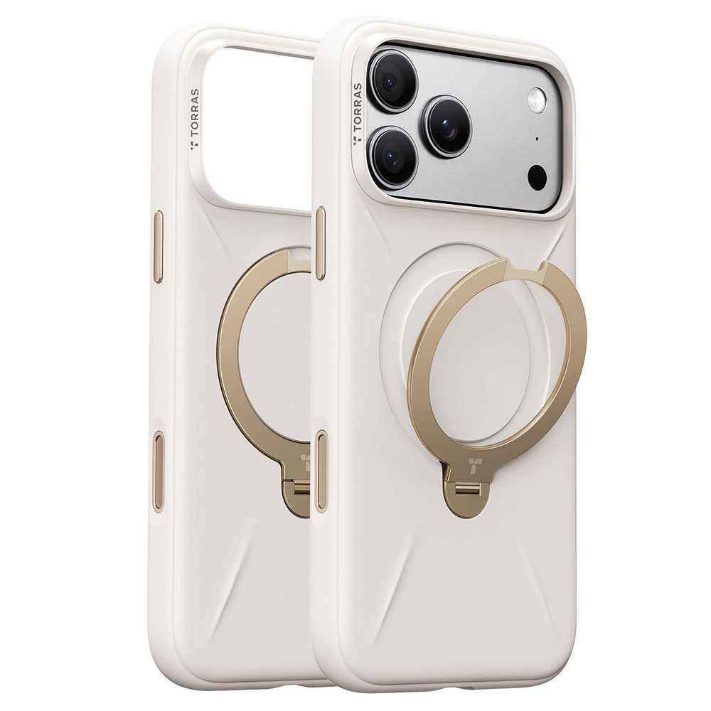 Θήκη MagSafe για Apple iPhone 18 Pro Max / 17 Pro Max, Torras, QPRO Σιλικόνη, Λευκό