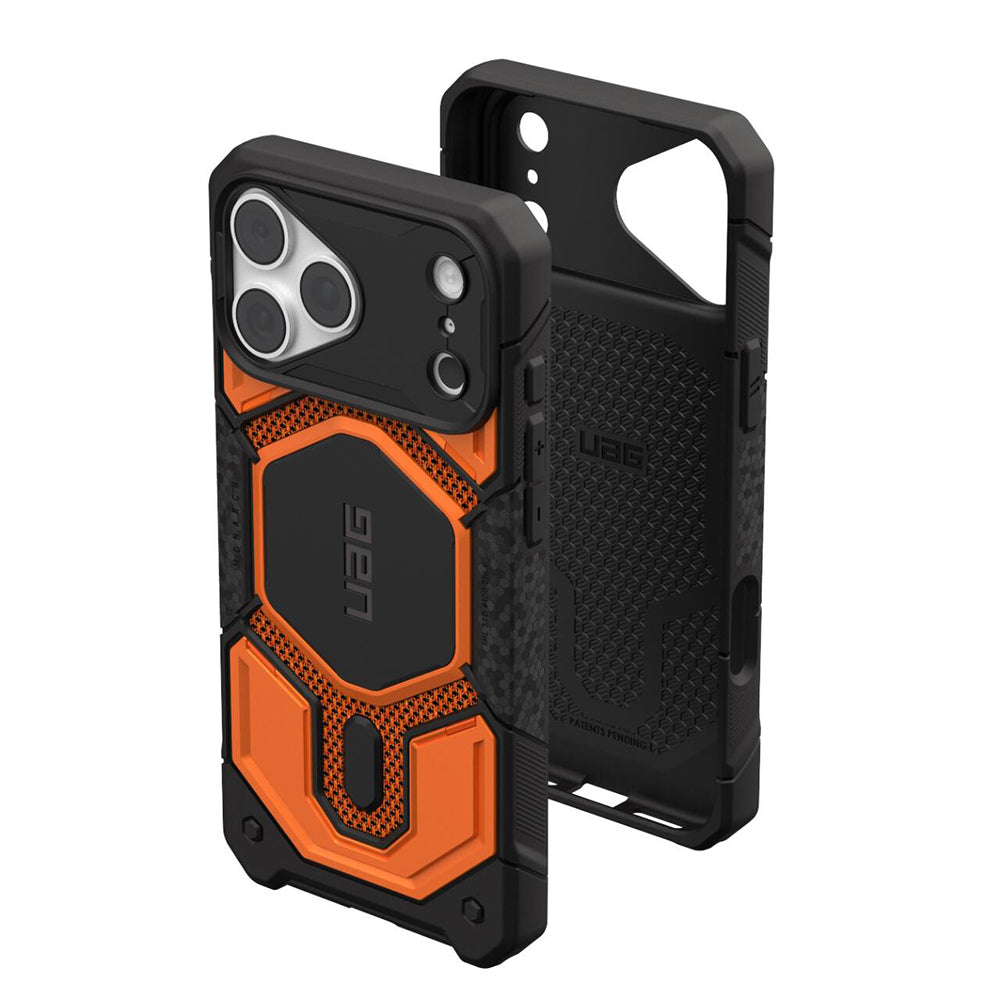 Θήκη MagSafe για Apple iPhone 18 Pro Max / 17 Pro Max, Urban Armor Gear, Monarch Pro Kevlar, Πορτοκαλί