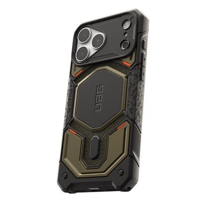 Θήκη MagSafe για Apple iPhone 18 Pro Max / 17 Pro Max, Urban Armor Gear, Monarch Pro Kevlar, Πράσινο