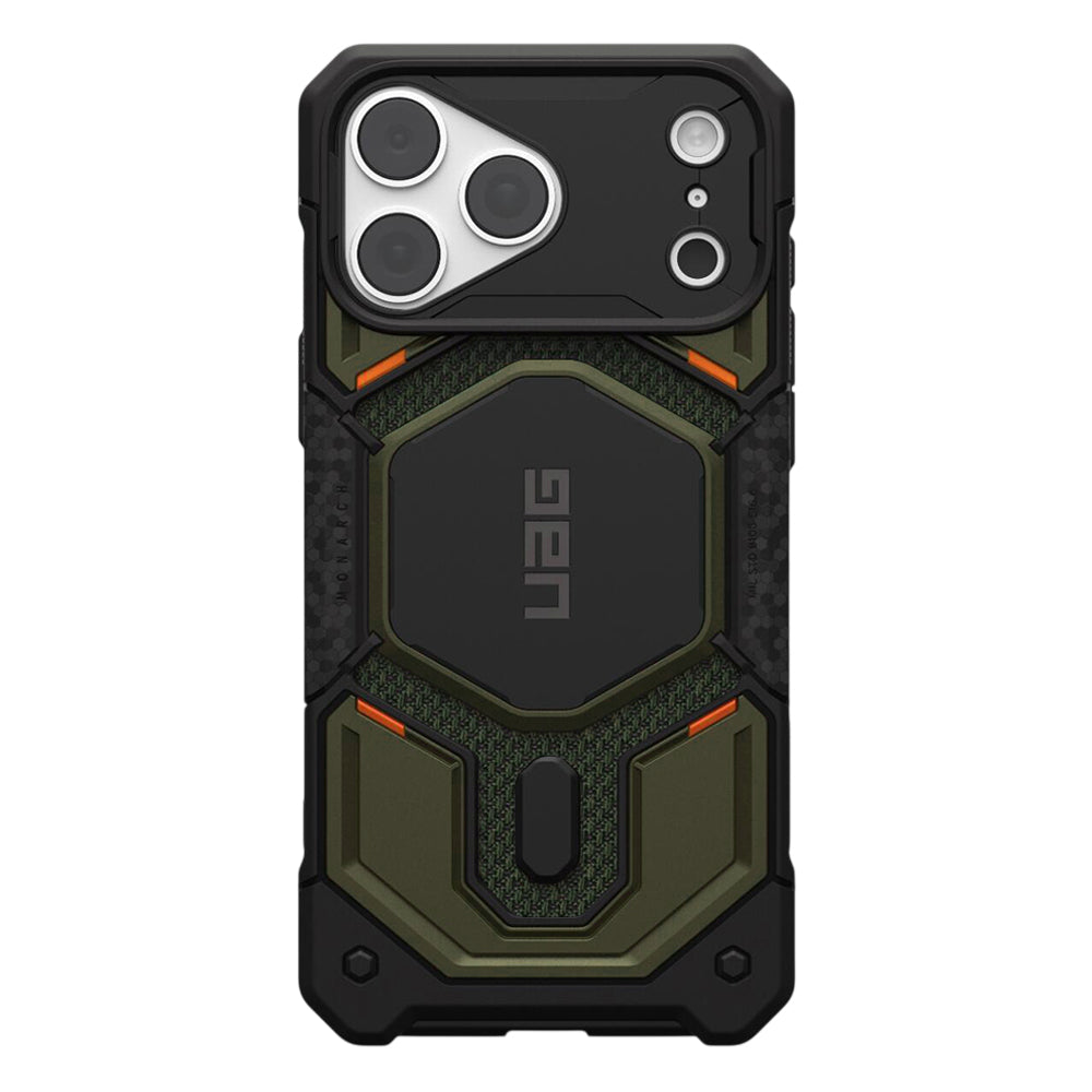 Θήκη MagSafe για Apple iPhone 18 Pro Max / 17 Pro Max, Urban Armor Gear, Monarch Pro Kevlar, Πράσινο