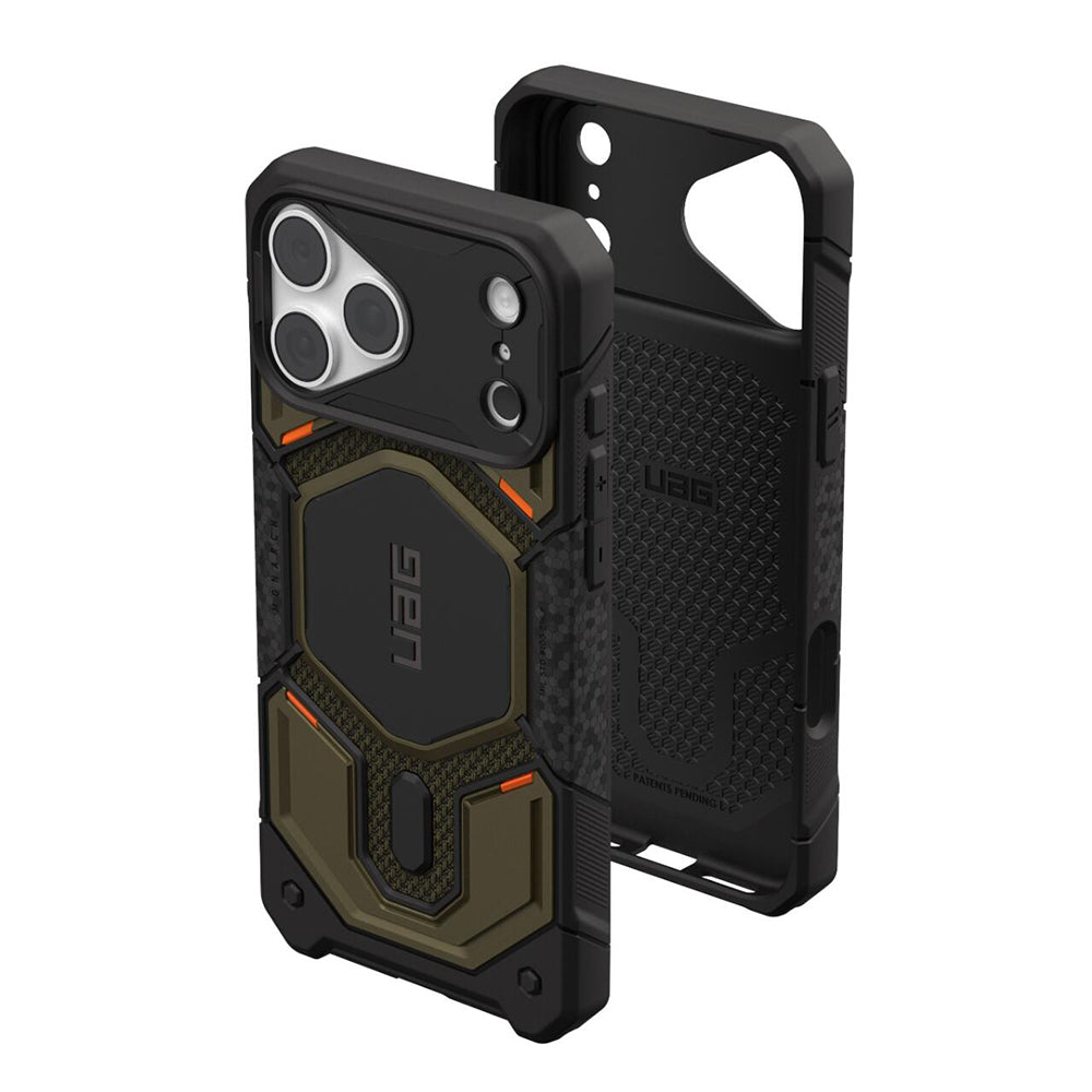 Θήκη MagSafe για Apple iPhone 18 Pro Max / 17 Pro Max, Urban Armor Gear, Monarch Pro Kevlar, Πράσινο