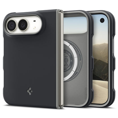 Θήκη MagSafe για Apple iPhone Duo, Spigen, Nano Pop, Μαύρη ACS11687