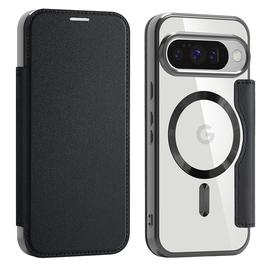Θήκη MagSafe για Google Pixel 10 Pro / 10, Techsuit, SmartMag Book, Μαύρο