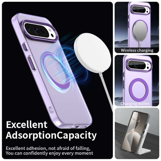 Θήκη MagSafe για Google Pixel 10 Pro / 10, Techsuit, CandyCase, Μωβ