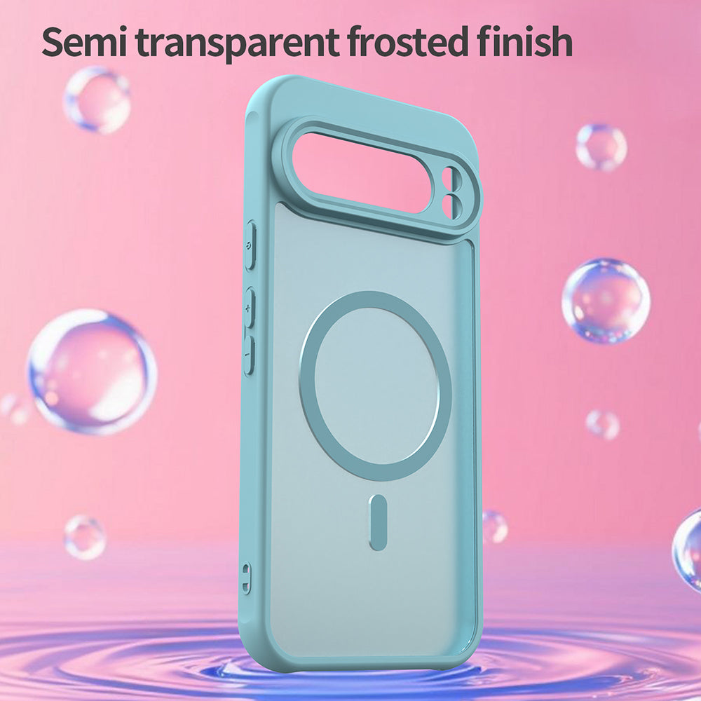 Θήκη MagSafe για Google Pixel 10 Pro, Techsuit, HaloFrost II, Ανοιχτό Πράσινο