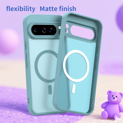 Θήκη MagSafe για Google Pixel 10 Pro, Techsuit, HaloFrost II, Ανοιχτό Πράσινο