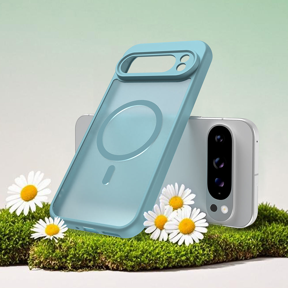 Θήκη MagSafe για Google Pixel 10 Pro, Techsuit, HaloFrost II, Ανοιχτό Πράσινο