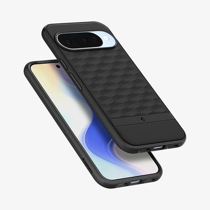 Θήκη MagSafe για Google Pixel 10 Pro XL, Spigen, Caseology Parallax, Ματ Μαύρη ACS09731