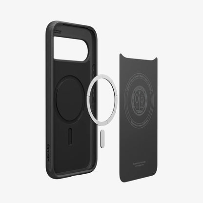 Θήκη MagSafe για Google Pixel 10 Pro XL, Spigen, Caseology Parallax, Ματ Μαύρη ACS09731