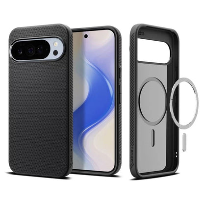 Θήκη MagSafe για Google Pixel 10 Pro XL, Spigen, Liquid Air, Ματ Μαύρη ACS09718