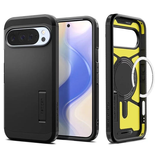 Θήκη MagSafe για Google Pixel 10 Pro XL, Spigen, Tough Armor, Μαύρη