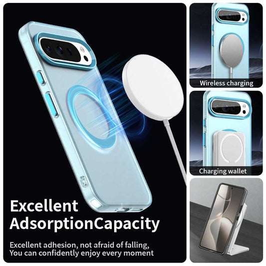 Θήκη MagSafe για Google Pixel 10 Pro XL, Techsuit, CandyCase, Μπλε