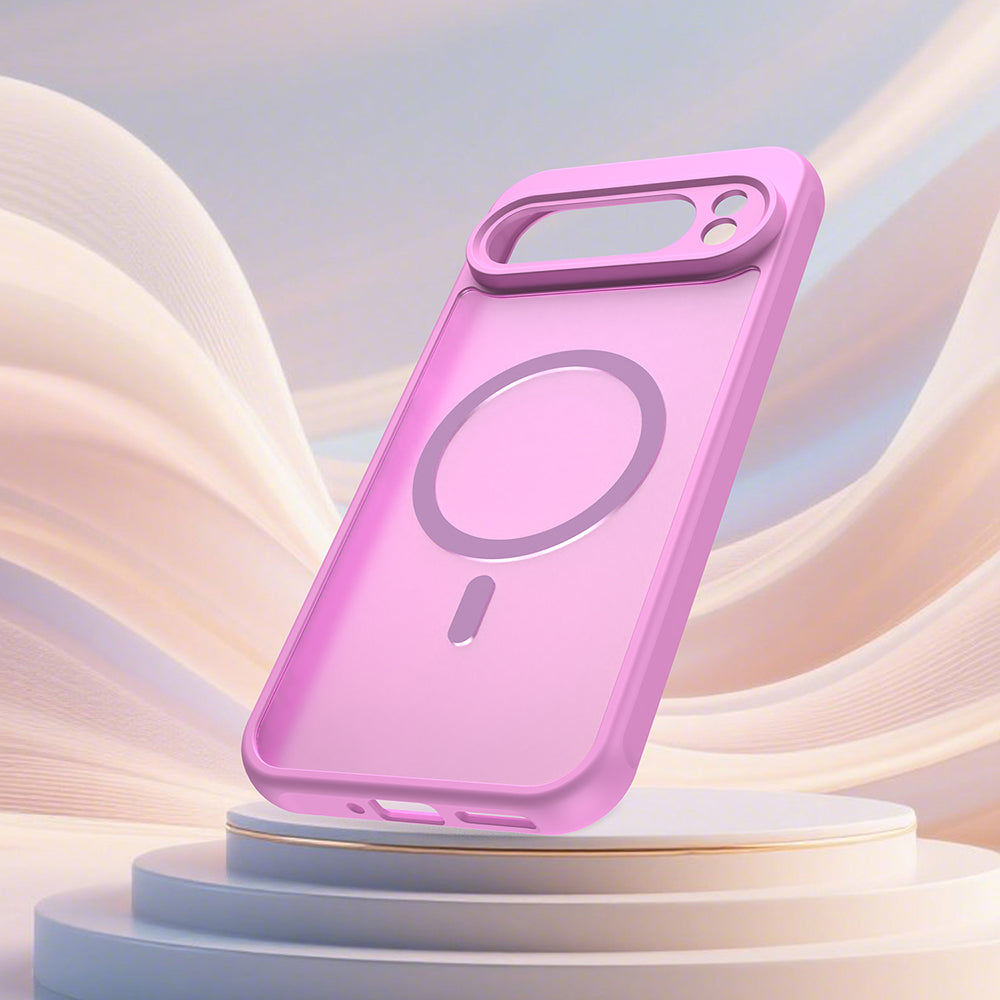 Θήκη MagSafe για Google Pixel 10 Pro XL, Techsuit, HaloFrost II, Ροζ