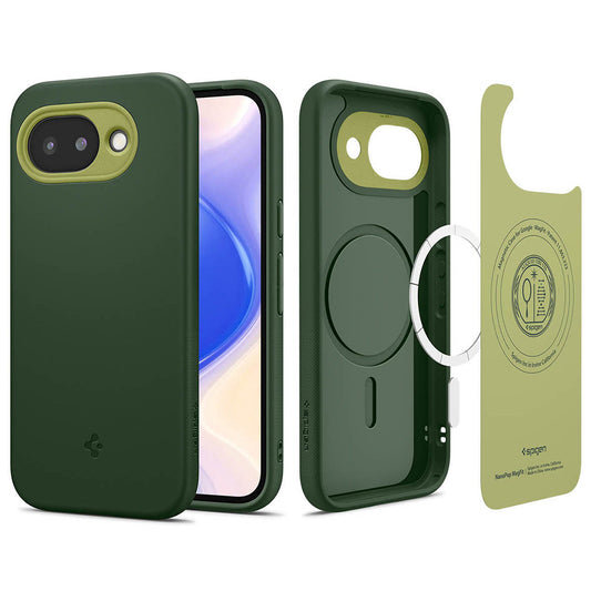 Θήκη MagSafe για Google Pixel 10a, Spigen, Caseology Nano Pop, Πράσινο ACS11288