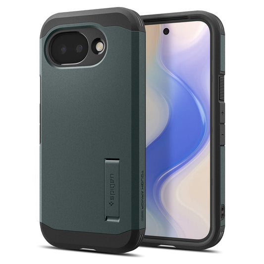 Θήκη MagSafe για Google Pixel 10a, Spigen, Tough Armor, Πράσινο ACS11282