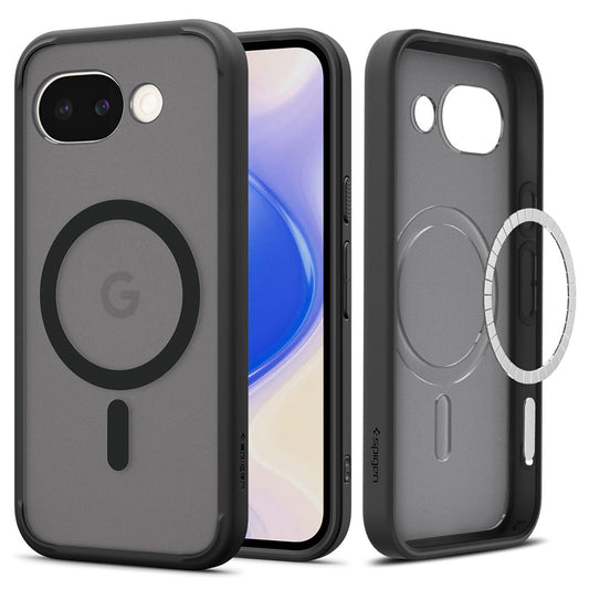 Θήκη MagSafe για Google Pixel 10a, Spigen, Ultra Hybrid, Ματ Μαύρη ACS11278