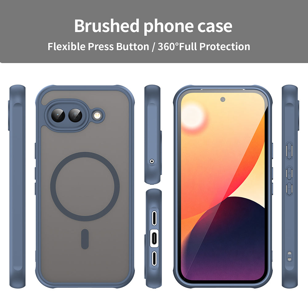 Θήκη MagSafe για Google Pixel 10a, Techsuit, HaloFrost II, Μπλε Ναυτικό