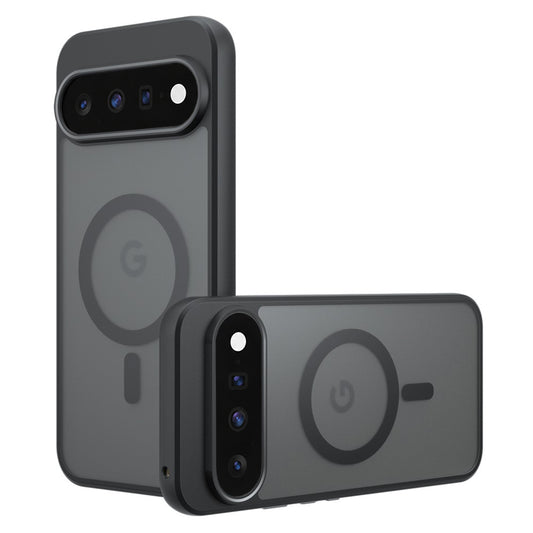 Θήκη MagSafe για Google Pixel 11 Pro / 11, Techsuit, PureFrost, Μαύρο Σατινέ