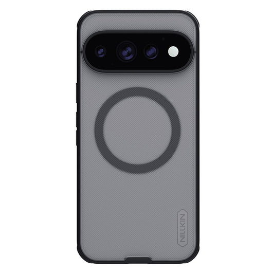 Θήκη MagSafe για Google Pixel 11 Pro, Nillkin, Super Shield Pro, Μαύρη διάφανη σατινέ