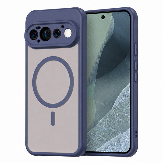 Θήκη MagSafe για Google Pixel 11 Pro, Techsuit, HaloFrost II, Μπλε Σκούρο