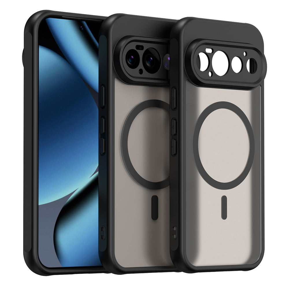 Θήκη MagSafe για Google Pixel 11 Pro, Techsuit, HaloFrost II, Μαύρο