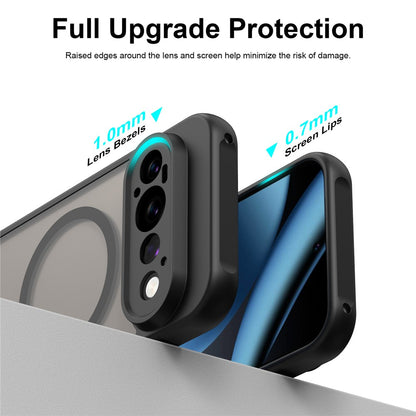 Θήκη MagSafe για Google Pixel 11 Pro, Techsuit, HaloFrost II, Μαύρο