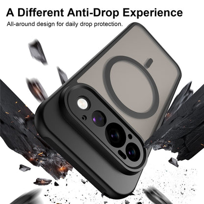 Θήκη MagSafe για Google Pixel 11 Pro, Techsuit, HaloFrost II, Μαύρο