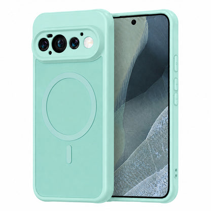 Θήκη MagSafe για Google Pixel 11 Pro, Techsuit, HaloFrost II, Ανοιχτό Πράσινο
