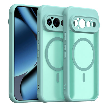 Θήκη MagSafe για Google Pixel 11 Pro, Techsuit, HaloFrost II, Ανοιχτό Πράσινο