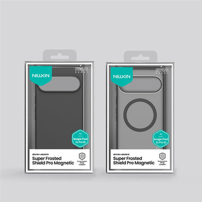 Θήκη MagSafe για Google Pixel 11 Pro XL, Nillkin, Super Shield Pro, σατινέ μαύρη