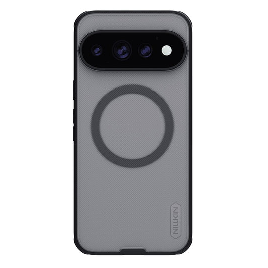 Θήκη MagSafe για Google Pixel 11 Pro XL, Nillkin, Super Shield Pro, Μαύρη διάφανη σατινέ