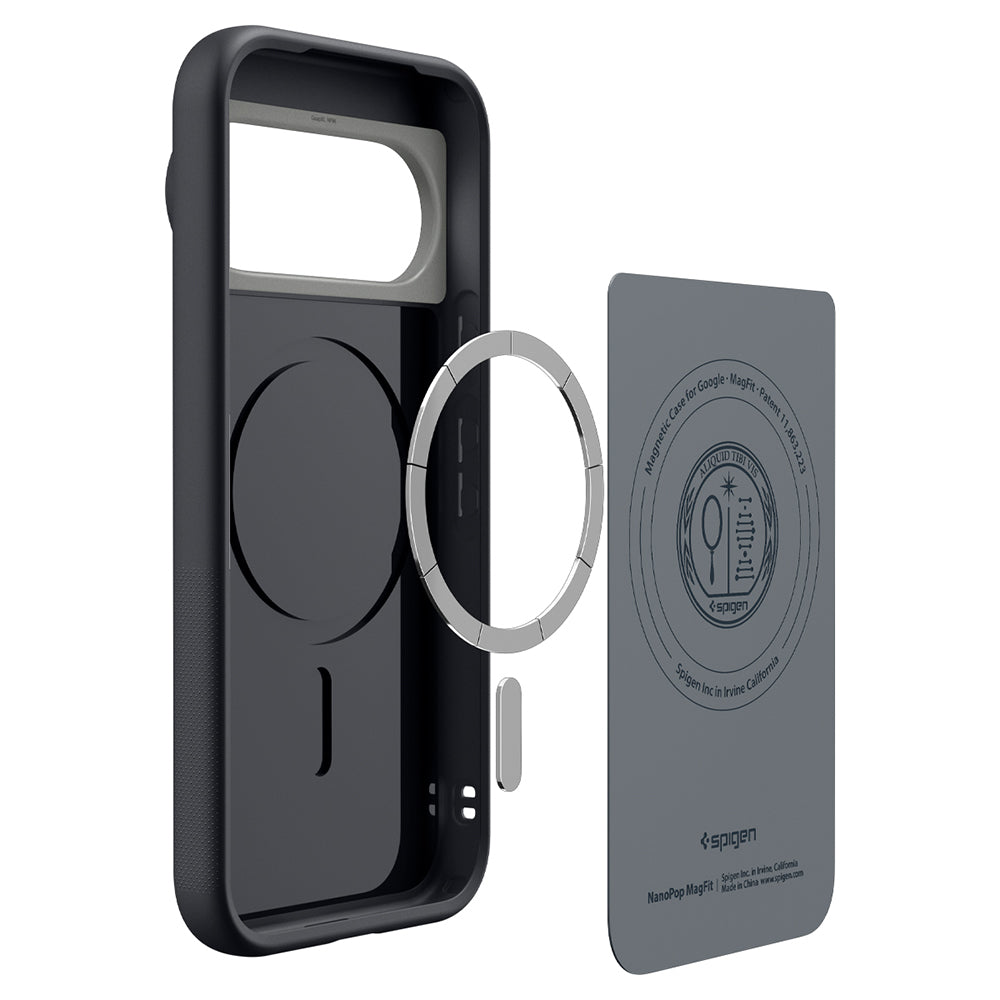 Θήκη MagSafe για Google Pixel 11 Pro XL, Spigen, Caseology Nano Pop, Μαύρη ACS11455