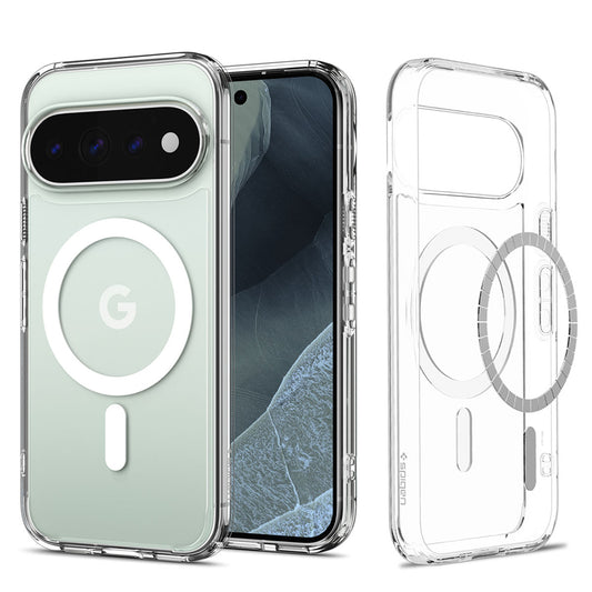 Θήκη MagSafe για Google Pixel 11 Pro XL, Spigen, Ultra Hybrid, Διαφανές Λευκό ACS11451