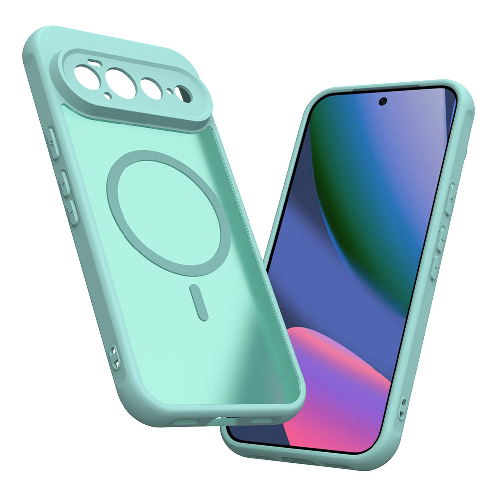 Θήκη MagSafe για Google Pixel 11, Techsuit, HaloFrost II, Ανοιχτό Πράσινο