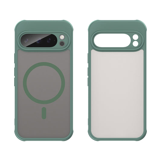 Θήκη MagSafe για Google Pixel 9 Pro, Techsuit, HaloFrost II, Πράσινο