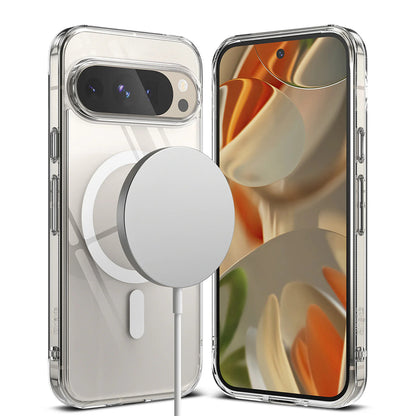 Θήκη MagSafe για Google Pixel 9 Pro XL, Ringke, Fusion, Διαφανής