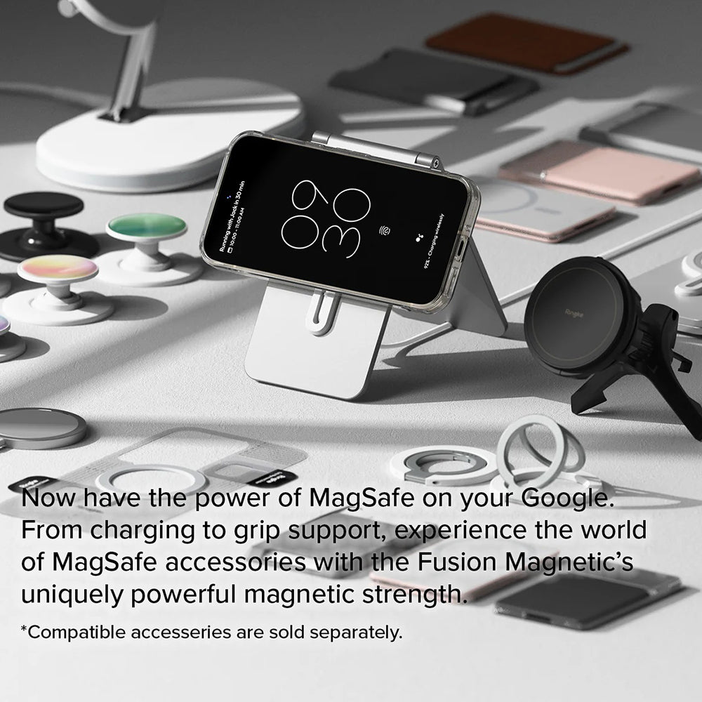 Θήκη MagSafe για Google Pixel 9 Pro XL, Ringke, Fusion, Διαφανής