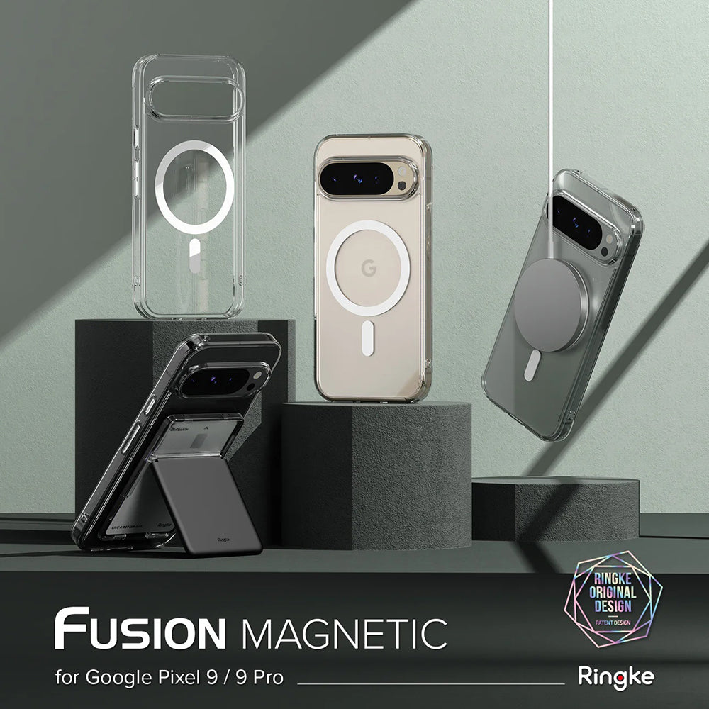 Θήκη MagSafe για Google Pixel 9 Pro XL, Ringke, Fusion, Διαφανής