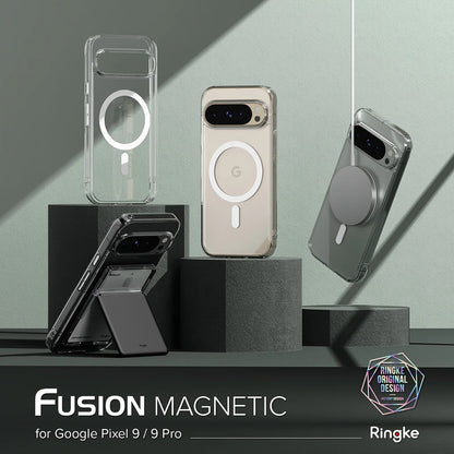 Θήκη MagSafe για Google Pixel 9 Pro XL, Ringke, Fusion, Διαφανής