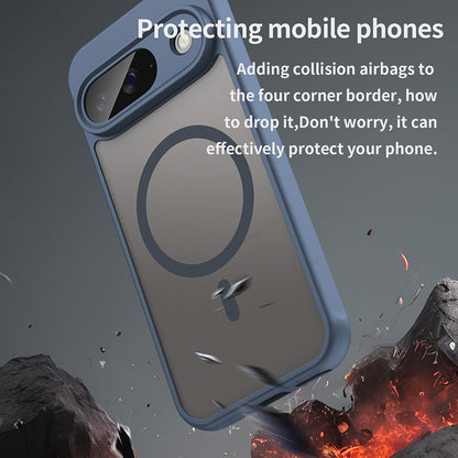 Θήκη MagSafe για Google Pixel 9, Techsuit, HaloFrost II, Μπλε Σκούρο